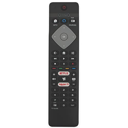 AULCMEET Fernbedienung Ersetzen Passend für Philips Smart LED TVs 55PUS7855/12 75PUS7805/12 50PUS7805/12 58PUS7805/12 50PUS7855/12 65PUS7805/12 43PUS8105/12 58PUS7855/12 50PUS8105/12 AULCMEET Fernbedienung Ersetzen Passend für Philips Smart LED TVs 55PUS7855/12 75PUS7805/12 50PUS7805/12 58PUS7805/12 50PUS7855/12 65PUS7805/12 43PUS8105/12 58PUS7855/12 50PUS8105/12 von AULCMEET