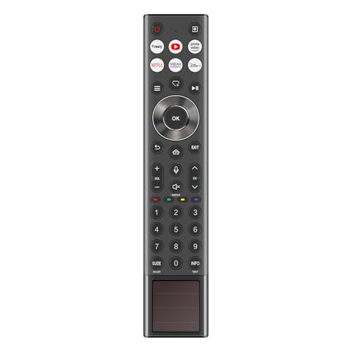 AULCMEET Fernsteuerung,ERF6B66H Neue Replace Solar Voice Remote passend für Hisense 4K QLED Smart TV 75U8NQTUK HT401507 AULCMEET Fernsteuerung,ERF6B66H Neue Replace Solar Voice Remote passend für Hisense 4K QLED Smart TV 75U8NQTUK HT401507 von AULCMEET