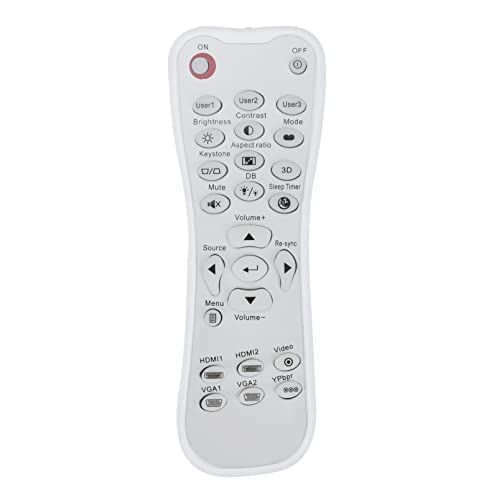 AULCMEET Q3 Ersatzfernbedienung Kompatibel mit Optoma DLP Heimprojektor UHD 2200 für HD143X HDMI 3000 ANSI für UHD40 2400 Lumen UHD300X 4K AULCMEET Q3 Ersatzfernbedienung Kompatibel mit Optoma DLP Heimprojektor UHD 2200 für HD143X HDMI 3000 ANSI für UHD40 2400 Lumen UHD300X 4K von AULCMEET