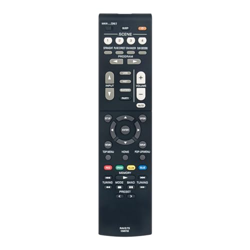 AULCMEET RAV575 VDM8700 Ersatz-Fernbedienung für Yamaha AV Receiver RX-V6A RXV6A TSR-700 TSR700 von AULCMEET