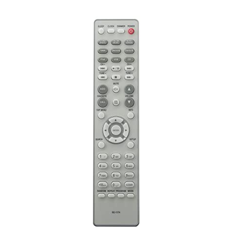 AULCMEET RC-1174 Ersatz-Fernbedienung Kompatibel mit Denon CD-Receiver-Audio-Player RCD-N9 RCDN8 RCD-N8K RCD-N8 RCD-N9 RCDN8 RCDN8K RCDN9 RCDN8K RCDN9 AULCMEET RC-1174 Ersatz-Fernbedienung Kompatibel mit Denon CD-Receiver-Audio-Player RCD-N9 RCDN8 RCD-N8K RCD-N8 RCD-N9 RCDN8 RCDN8K RCDN9 RCDN8K RCDN9 von AULCMEET
