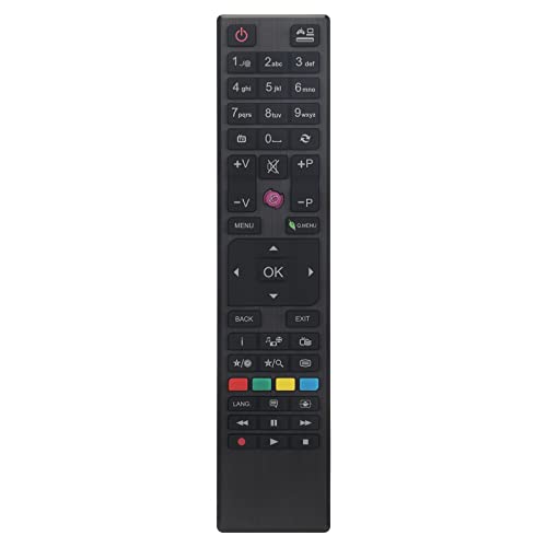 AULCMEET RC4876 Fernbedienung Ersetzen Passend für LINSAR Lazer Nabo Lazer OK Logik Princeton QILIVE TV 32LED900W 19LED900W 22LED900IE 32LED900T 32LED200 28LV4000 19LV2000 48UV7000 32LV4700 19LV2500 von AULCMEET