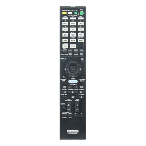 AULCMEET RM-AAP025 Neu Ersetzen Sie die Fernbedienung passend für fit forSony AV System Receiver STR-DA2400ES STR-DA3500ES STR-DA3600ES RM-AAP023 STR-DG920 RM-AAP022 RM-AAP024 von AULCMEET