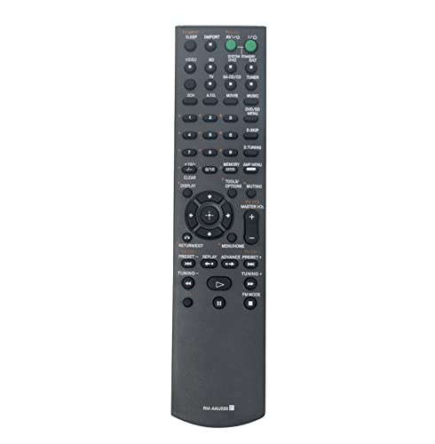 AULCMEET RM-AAU020 Ersatz-Fernbedienung Kompatibel mit Sony AV System Audio/Video Receiver, 100 Watt RM-AAU002 STR-DH500 STR-DG520 148009711 147914712 von AULCMEET