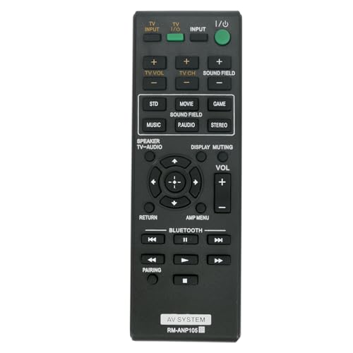 AULCMEET RM-ANP105 Ersatz-Fernbedienung Fit for Sony 2.1ch Soundbar RM-ANP106 RM-ANP107 RM-ANP105 SA-CT660 SA-WCT660 HT-CT660 AULCMEET RM-ANP105 Ersatz-Fernbedienung Fit for Sony 2.1ch Soundbar RM-ANP106 RM-ANP107 RM-ANP105 SA-CT660 SA-WCT660 HT-CT660 von AULCMEET