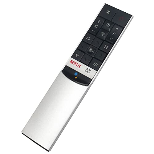 CRC602S JUR2 Replace Remote Fit für TCL Anroid Fernseher 65P715 55P715 50P715 75P815 65P815 55P815 75X915 65C715 55C715 50C715 65C715K 55C715K 50C715K 65C715KX1 65X10 65EC780 55EC780 65DC760 65X815 von AULCMEET