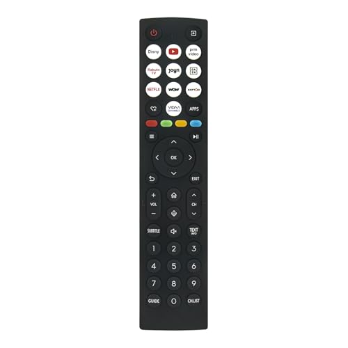 Ersatz-Fernbedienung ERF2AD36, Fit for Hisense 2024 4K UHD Smart TV 43E6NT 50E6NT 55E6NT 58E6NT 65E6NT 75E6NT 85E6NT Ersatz-Fernbedienung ERF2AD36, Fit for Hisense 2024 4K UHD Smart TV 43E6NT 50E6NT 55E6NT 58E6NT 65E6NT 75E6NT 85E6NT von AULCMEET