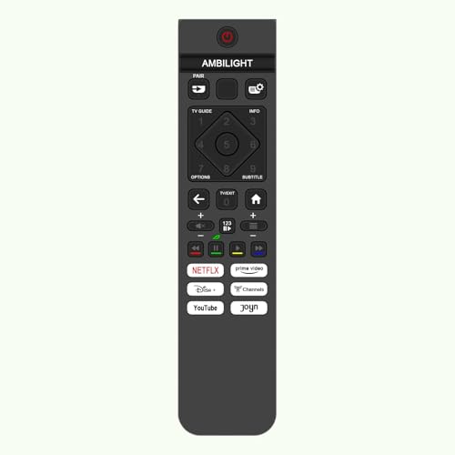 Ersatz-Infrarot-Fernbedienung 398GM10BEPHND000CR, Fit for Philips 2024 2025 OLED QLED The Xtra The One LED 4K Ambilight TV Ersatz-Infrarot-Fernbedienung 398GM10BEPHND000CR, Fit for Philips 2024 2025 OLED QLED The Xtra The One LED 4K Ambilight TV von AULCMEET