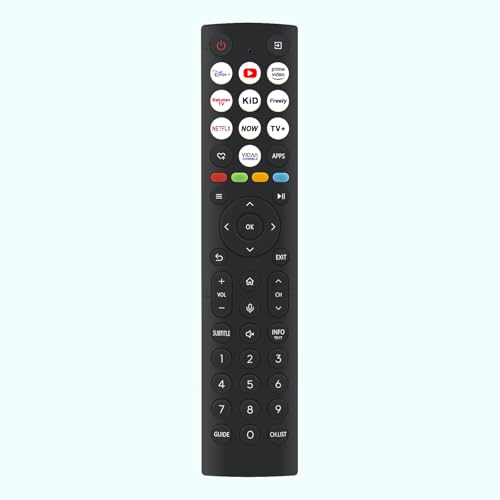 Ersatz-Sprachfernbedienung ERF2AB36 Sub ERF2AA36, fit for Hisense TV 55E7NQTUK 58E7NQTUK 65E7NQTUK 75E7NQTUK 85E7NQTUK 100E7NQTUK 55U6NQTUK 65U6NQTUK 75U6NQTUK 50U6NQTUK 43E6NTUK 50E6NTUK 65E6NTUK Ersatz-Sprachfernbedienung ERF2AB36 Sub ERF2AA36, fit for Hisense TV 55E7NQTUK 58E7NQTUK 65E7NQTUK 75E7NQTUK 85E7NQTUK 100E7NQTUK 55U6NQTUK 65U6NQTUK 75U6NQTUK 50U6NQTUK 43E6NTUK 50E6NTUK 65E6NTUK von AULCMEET