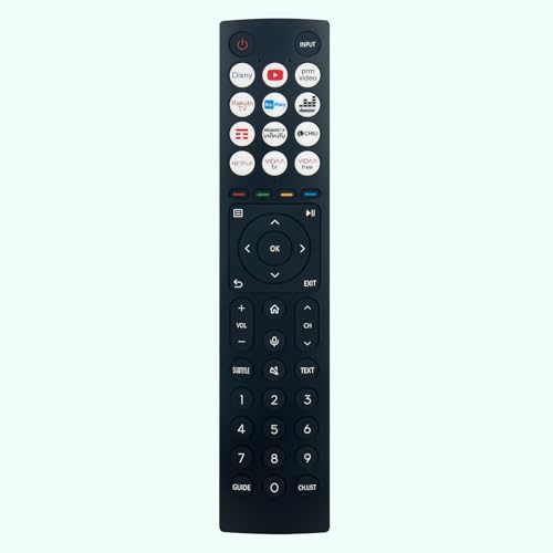 Ersatz-Sprachfernbedienung ERF3E86, fit for Hisense QLED Smart TV 32A5KQTUK Ersatz-Sprachfernbedienung ERF3E86, fit for Hisense QLED Smart TV 32A5KQTUK von AULCMEET