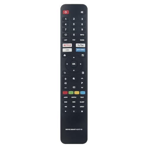 Ersatzfernbedienung passend für DYON SMART 22 XT-2 D800210, 40 XT V3, 42 XT V2 von AULCMEET