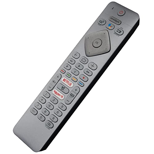 RC0084401 398GM10BEPHN0012PH Ersatz Sprach Fernbedienung Fit für Philips 4K UHD Android Fernseher 43PUS7354 50PUS7354 55PUS7354 65PUS7354 75PUS7354 43PUS7304 50PUS7304 55PUS7304 58PUS7304 65PUS7304 RC0084401 398GM10BEPHN0012PH Ersatz Sprach Fernbedienung Fit für Philips 4K UHD Android Fernseher 43PUS7354 50PUS7354 55PUS7354 65PUS7354 75PUS7354 43PUS7304 50PUS7304 55PUS7304 58PUS7304 65PUS7304 von AULCMEET