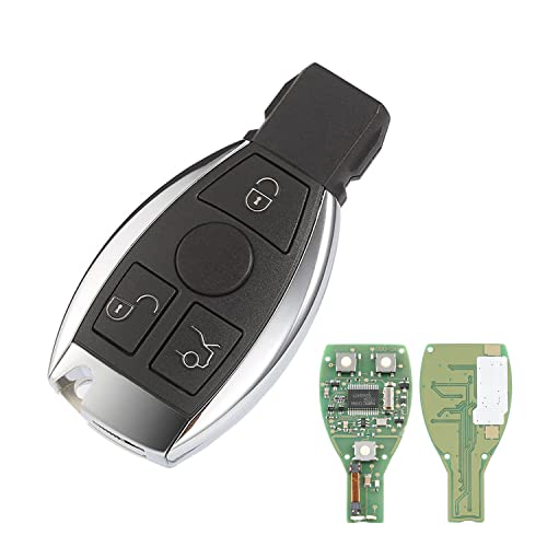 AULESSE 3 Tasten 433 MHz Autoschlüssel Fernbedienung Schlüsselanhänger mit BGA Chip NEC Klinge Für Mercedes Ben-z A B C E S G Class CLK SLK ML Klasse W204 W211 Funkschlüssel Gehäuse AULESSE 3 Tasten 433 MHz Autoschlüssel Fernbedienung Schlüsselanhänger mit BGA Chip NEC Klinge Für Mercedes Ben-z A B C E S G Class CLK SLK ML Klasse W204 W211 Funkschlüssel Gehäuse von AULESSE