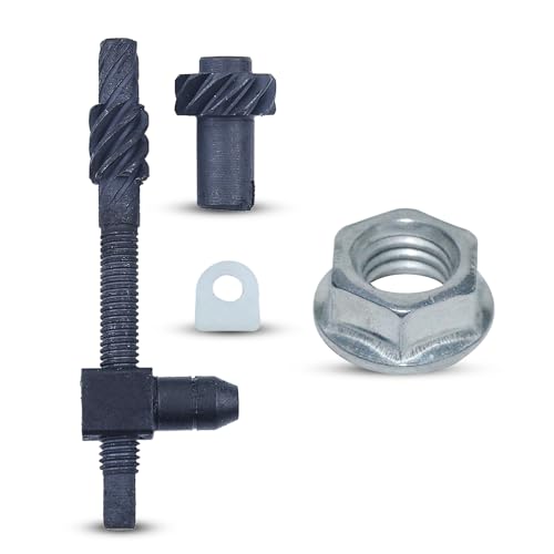 AUMEL Kettenspanner-Set für Husqvarna, Kettenversteller, Spannschrauben-Set mit Kettensägen-Stangenmutter, Ersatzteilnummer 575260403 für Husqvarna 455 Rancher 545 550XP®G 550 XPR Mark II von AUMEL