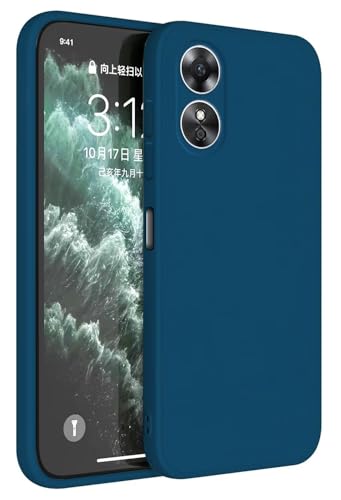 Topme Handyhülle Hülle Fur Oppo A17 6.56" Case Schutzhülle, Hautschutz Aus TPU Silikonhülle - Saphirblau Topme Handyhülle Hülle Fur Oppo A17 6.56" Case Schutzhülle, Hautschutz Aus TPU Silikonhülle - Saphirblau von AUNEOS
