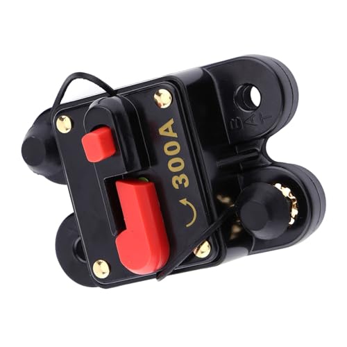 150A Schneller Wiederverbindungsauto -Audiobrecher, Hergestellt aus Legierungsmaterial Reset, mit Einfachem Switch -Betrieb für Marine Boat Truck RV Anwendungen (300A) von AUNMAS