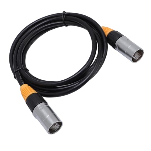 AUNMAS Cat6 RJ45 Extender Männlich an Weibliches Netzwerkkabel, Kupfer Silikon Aluminium Wassersicher Abgeschirmtes Computer LAN -Anschluss STP -Ethernet -Verlängerungskabel (2m) von AUNMAS