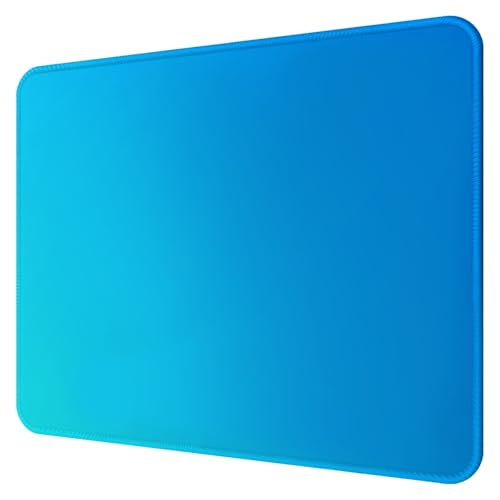 Premium-Mauspad mit genähten Kanten, 25,9 x 21,1 cm, glatte, waschbare Matte mit rutschfester Unterseite, personalisierbar, niedliche Mauspads für Laptop, Computer, Büro, Zuhause (Mint Ocean Dip-Dye) Premium-Mauspad mit genähten Kanten, 25,9 x 21,1 cm, glatte, waschbare Matte mit rutschfester Unterseite, personalisierbar, niedliche Mauspads für Laptop, Computer, Büro, Zuhause (Mint Ocean Dip-Dye) von AUPET