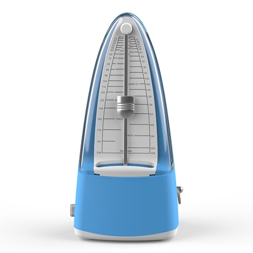 Mechanisches Metronom für Klavier, Geige, Ukulele, usw, mit der richtigen Lautstärke, präziser Takt, kleine und niedliche Form, Makronenfarbe von AUPHY