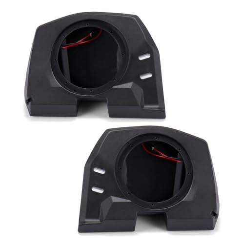 AUPOWER Lautsprechergehäuse für Heckdach, für Polaris General 1000, 16,5 cm Lautsprecherhalterung mit Halterungen, ersetzt OEM-Nr. 2637784, 2637785 von AUPOWER