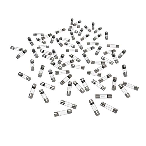 AUPROTEC Glassicherung 5x20mm Feinsicherung 1A - 20A Schmelzsicherung Auswahl: 20A Ampere, 25 Stück von AUPROTEC