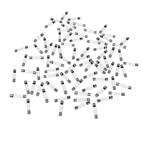 AUPROTEC Glassicherung 6,35x32mm Feinsicherung 5A - 50A Schmelzsicherung 1/4 x 1 1/4 Zoll Auswahl: 20A Ampere, 50 Stück von AUPROTEC