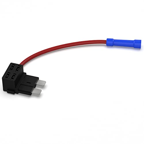 AUPROTEC Sicherungshalter normOTO für Standard ATO Sicherungen Adapter mit Kabel für Flachstecksicherungen bis 40A von AUPROTEC