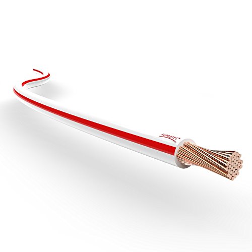 Kfz Litze FLRy 0,75mm² 1mm² 1,5mm² Längen 5m oder 10m Auswahl: (10m Meter 1.5 mm² weiß/rot) von AUPROTEC