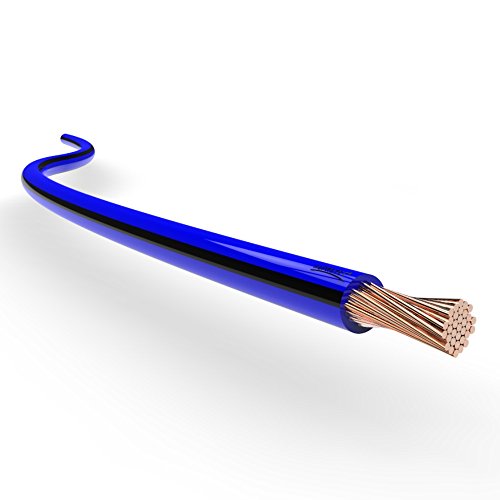 Kfz Litze FLRy 0,75mm² 1mm² 1,5mm² Längen 5m oder 10m Auswahl: (5m Meter 0.75 mm² blau/schwarz) von AUPROTEC