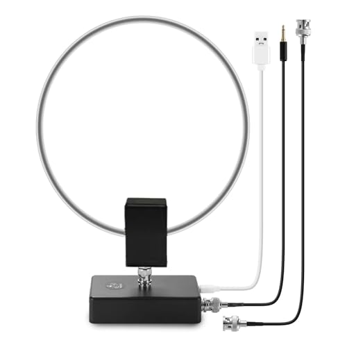 AURSINC GA800 Loop Antenna, Active Shortwave Radio Antenna with BNC Cable 10KHz-159MHz HF for Ham Radio (Free of Tuning) AURSINC GA800 Loop Antenna, Active Shortwave Radio Antenna with BNC Cable 10KHz-159MHz HF for Ham Radio (Free of Tuning) von AURSINC