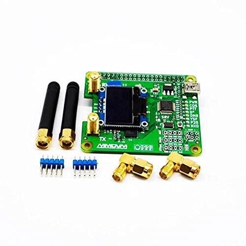 MMDVM Hotspot Dual Hat V1.3 Halterung P25 DMR YSF NXDN DMR Steckplatz 1 + Steckplatz 2 für Raspberry pi mit USB-Anschluss (OLED) von AURSINC