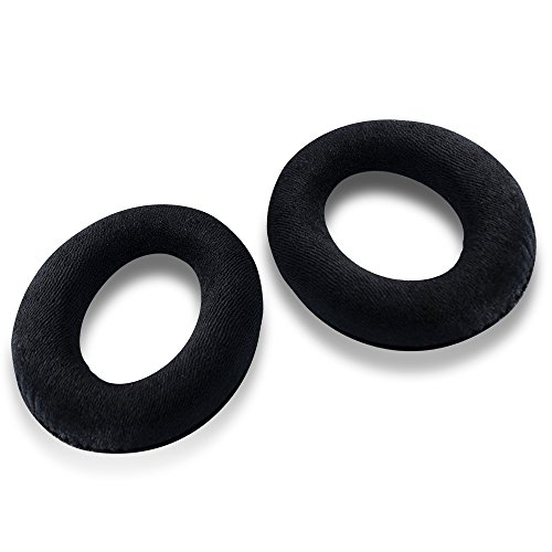 Ersatz-Ohrpolster für Sennheiser HD515, HD555, HD595, HD598, HD558, PC360, AURTEC Kopfhörer-Ohrpolster mit hochelastischer Schwammform von AURTEC