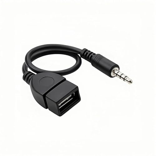 AURUM USB Klinke Adapter 3.5mm mit Auto Audio | USB AUX Adapter mit OTG, USB 2.0 | Für Autoradio, GPS, CD/DVD | HD-Sound, Plug&Play, Universell Kompatibel AURUM USB Klinke Adapter 3.5mm mit Auto Audio | USB AUX Adapter mit OTG, USB 2.0 | Für Autoradio, GPS, CD/DVD | HD-Sound, Plug&Play, Universell Kompatibel von AURUM