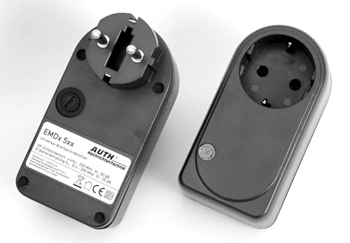 AUTH Netzfilter Universal-Breitband, Zwischenstecker (6 A, 10 kHz - 200 MHz, Überspannungsschutz (SPD), anthrazit) von AUTH NachrichtenTechnik