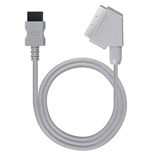 AUTOUTLET 1,8m RGB Scart Video HD HDTV AV Cord Führen Kabel Adapter Ersatz für Nintendo Wii/Wii U, grau AUTOUTLET 1,8m RGB Scart Video HD HDTV AV Cord Führen Kabel Adapter Ersatz für Nintendo Wii/Wii U, grau von AUTOUTLET