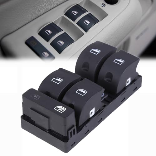 Auto Elektrischer Haupttürfensterschalter Elektroauto Fensterheber Schalter Power Master Fenster Hauptschalter 8ED959851 Für Audi A4 B6 B7 S4 2002-08 von AUTOXBERT