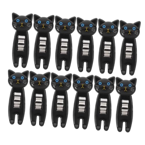 AUTSUPPL 12 Stück Büroklammern, Mini-kartoffelchip-tütenklammern, Cartoon-memohalter, Lebensmittelklammern, Schreibtisch-organizer Für Bürobedarf, Schule, Reisen AUTSUPPL 12 Stück Büroklammern, Mini-kartoffelchip-tütenklammern, Cartoon-memohalter, Lebensmittelklammern, Schreibtisch-organizer Für Bürobedarf, Schule, Reisen von AUTSUPPL