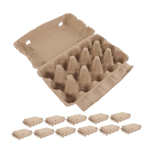 AUTSUPPL 12st Eierablage Eierkartons Aus Pappe Leere Eierkartons Flache Eierschale Leere Eierschale Kühlschrank Eierständer Eierkarton Aus Pappe Fruchtfleisch-ei-behälter Beige Papier AUTSUPPL 12st Eierablage Eierkartons Aus Pappe Leere Eierkartons Flache Eierschale Leere Eierschale Kühlschrank Eierständer Eierkarton Aus Pappe Fruchtfleisch-ei-behälter Beige Papier von AUTSUPPL