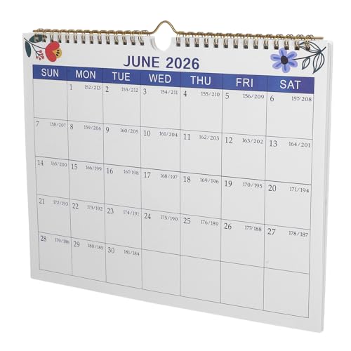 AUTSUPPL 18 Kalender zum Aufhängen an der Wand Hängeplaner Monatlicher Kalender für die Planung Monatlicher Wandkalender Kalenderplaner großer Kalender Jahreskalender Papier AUTSUPPL 18 Kalender zum Aufhängen an der Wand Hängeplaner Monatlicher Kalender für die Planung Monatlicher Wandkalender Kalenderplaner großer Kalender Jahreskalender Papier von AUTSUPPL