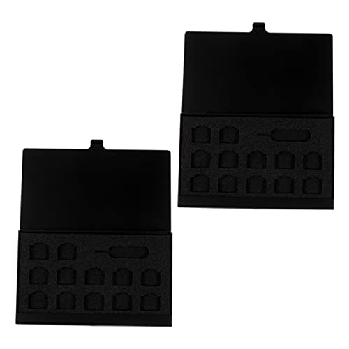 AUTSUPPL 2Stücke Datenkartenetui für Nano SIM Karten mit Steckplätzen Tragbarer Datenkartencontainer für Schwarz Schützt vor Nässe AUTSUPPL 2Stücke Datenkartenetui für Nano SIM Karten mit Steckplätzen Tragbarer Datenkartencontainer für Schwarz Schützt vor Nässe von AUTSUPPL