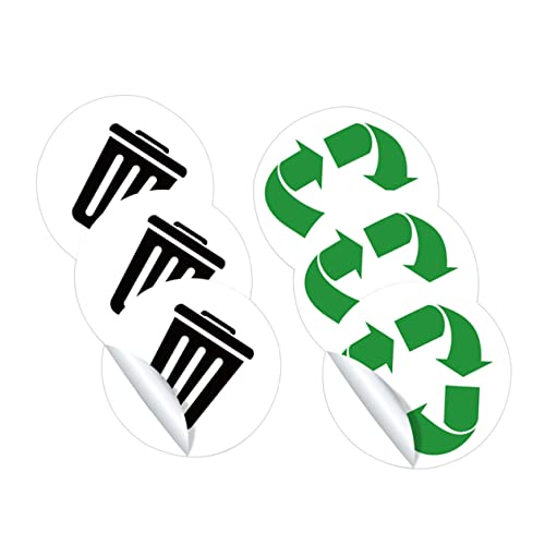 AUTSUPPL 3Sätze Mülltrennungsaufkleber Selbstklebende Recycling Sticker für Mülleimer Umweltfreundliche Abfalltrennung für Nachhaltige Einfach AUTSUPPL 3Sätze Mülltrennungsaufkleber Selbstklebende Recycling Sticker für Mülleimer Umweltfreundliche Abfalltrennung für Nachhaltige Einfach von AUTSUPPL