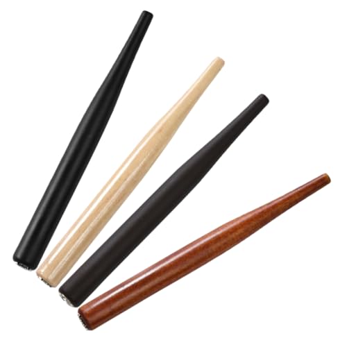 AUTSUPPL 4pcs Englische Kalligraphie Stifthalter Holz Dip Stift Griff Ersatz Schräg Nibs Stifthalter Zum Schreiben Von Kalligraphiepraxis von AUTSUPPL