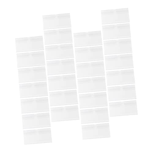 AUTSUPPL 50Stücke Wiederverwendbare Etikettenhalter für Regale Transparente Preisschilder für Einzelhandel und Supermärkte für Geschäfte und Lagerräume AUTSUPPL 50Stücke Wiederverwendbare Etikettenhalter für Regale Transparente Preisschilder für Einzelhandel und Supermärkte für Geschäfte und Lagerräume von AUTSUPPL