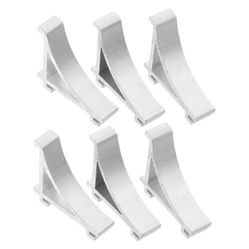 AUTSUPPL 6 Stück Kühlschrank-regal-clips, Metall-gefrierschrank-regal-clip, Wohnmobil-kühlschrank-clips, Kühlschrank-versorgung, Kühlschrank-versorgung, Kühlschrank-zubehör von AUTSUPPL