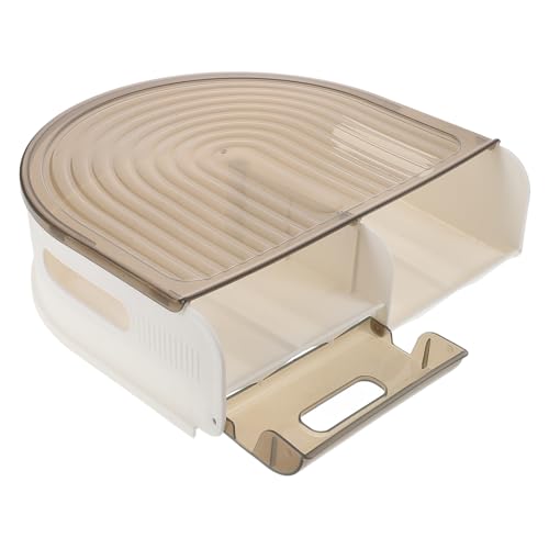 AUTSUPPL für Eier wiederverwendbarer Eierkarton Kühlschrank Ei flach Eierspender Kühlschrank Eierhalter Eierbehälter mit Deckel Ei steht Organizer für Gefriereier Plastik von AUTSUPPL