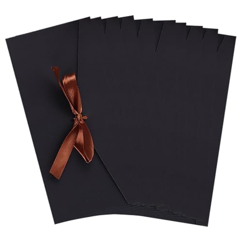 10 schwarze Umschläge, Geldumschläge, schwarze Umschläge, Geldumschläge für Geldgeschenke, Weihnachtsgeldbörsen mit Umschlägen, Geldtaschen für Geldgeschenke, Geldumschläge (Größe: 20 x 11 cm) 10 schwarze Umschläge, Geldumschläge, schwarze Umschläge, Geldumschläge für Geldgeschenke, Weihnachtsgeldbörsen mit Umschlägen, Geldtaschen für Geldgeschenke, Geldumschläge (Größe: 20 x 11 cm) von AUTUUCKEE
