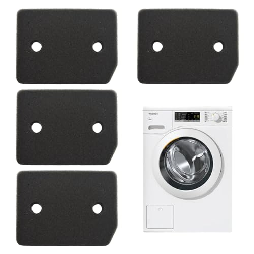 Ersatzfilter für Wäschetrockner, 20,5 x 15,5 x 3 cm, Wäschetrockner-Schwammfilter für Verdampfer, Wäschetrockner, Wärmepumpentrockner und Kondensator-Trockner, Schwarz, 4 Stück Ersatzfilter für Wäschetrockner, 20,5 x 15,5 x 3 cm, Wäschetrockner-Schwammfilter für Verdampfer, Wäschetrockner, Wärmepumpentrockner und Kondensator-Trockner, Schwarz, 4 Stück von AUTUUCKEE