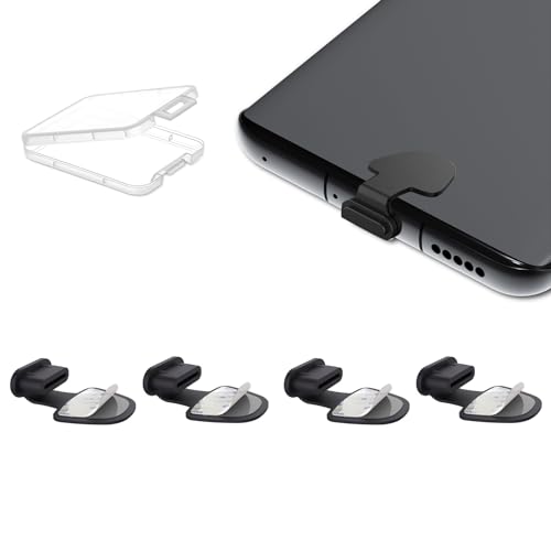 AUZOSL USB C Schutzkappe 4er Packung - Handy Ladebuchse Schutz - Staubschutz USB C - USB C Abdeckung - USB C Stopfen - USB C Stöpsel - fur iPhone 15 Zubehör - Handy-Staubschutzstecker von AUZOSL