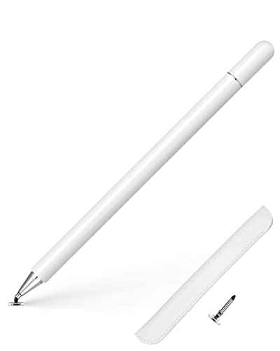 Tablet Stift für Alle Tablets, Touchscreen Stylus Pen Eingabestifte Kompatibel mit Tablets, Handy, iPhone, iPad, Samsung Galaxy, Surface, Lenovo, Xiaomi, Chromebook, Android iOS usw, Weiß von AUZOSL