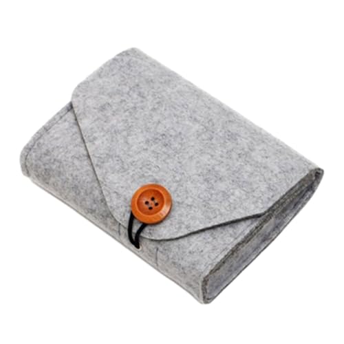 AUklOPVZZ Effiziente Powerbank Aufbewahrungstaschen für einfachen Zugriff und Aufbewahrung. Reisekabel Organizer Tasche, die sich leicht und gut organisiert anfühlt, hellgrau AUklOPVZZ Effiziente Powerbank Aufbewahrungstaschen für einfachen Zugriff und Aufbewahrung. Reisekabel Organizer Tasche, die sich leicht und gut organisiert anfühlt, hellgrau von AUklOPVZZ